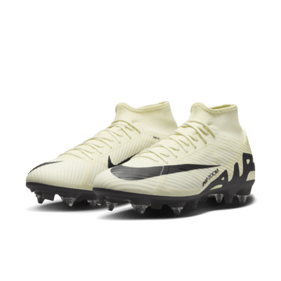 Nike Mercurial Superfly 9 Academy Soft-Ground High-Top Football Boot ...