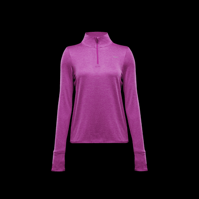 Nike Swift hardlooptop met korte rits en UV-bescherming voor dames