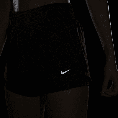 Nike Dri-FIT One Women's Mid-Rise 8cm (approx.) 2-in-1 Shorts