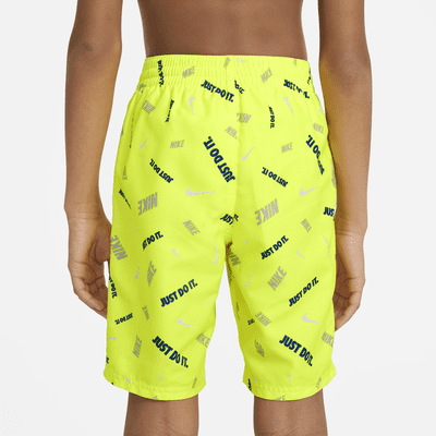 Nike Logofetti Big Kids' (Boys') 8" Swim Trunks