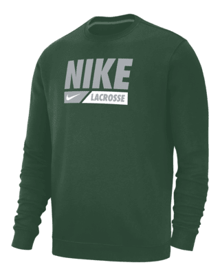 Мужские  Nike Club Fleece Lacrosse Crew-Neck Pullover Top