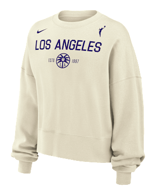 Женский свитшот Los Angeles Sparks Phoenix Fleece Nike WNBA Crew-Neck