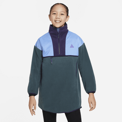 Túnica holgada para niños talla grande Nike ACG "Wolf Tree"