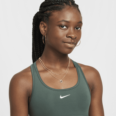 Bra deportivo para niña talla grande Nike Swoosh