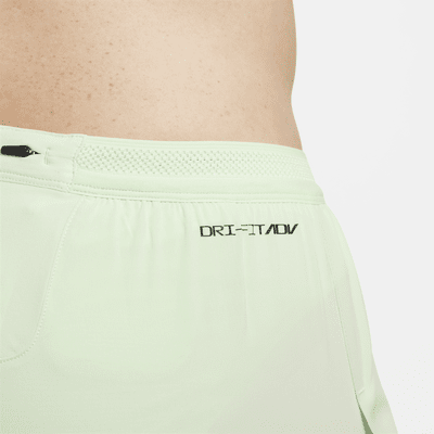 Shorts de correr Dri-FIT ADV de 5 cm con forro de ropa interior para hombre Nike AeroSwift