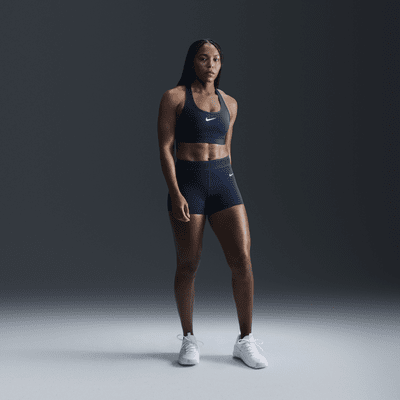 Nike Swoosh Medium Support Sport-BH mit Polster für Damen