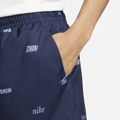 Nike Club Men's Woven Allover Print Flow Shorts