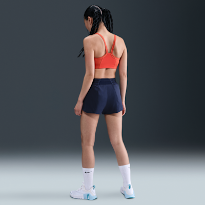 Nike Dri-FIT One Women's Mid-rise 8cm (approx.) Brief-Lined Shorts