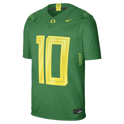 Nike College (Oregon) Men's Game Football Jersey - Apple Green, M