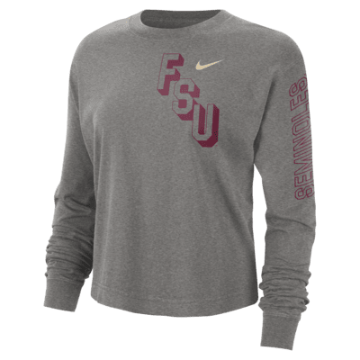 Florida State Heritage Women's Nike College Boxy Crew-Neck T-Shirt