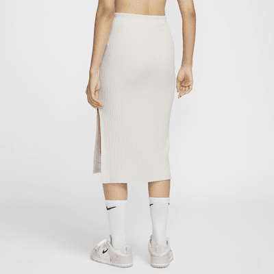 Nike Sportswear Chill Rib Women's Slim Midi Skirt