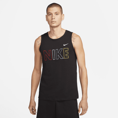 Débardeurs  Homme Nike Ace Logo Tank Blanc / Noir / Rouge