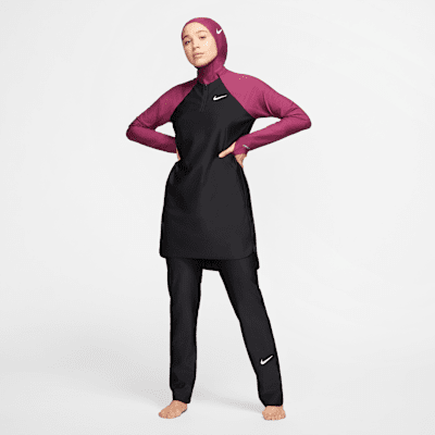 Nike Victory Women's Straight-Leg Full-Coverage Swimming Leggings