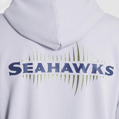 Sudadera con gorro sin cierre Nike Dri-FIT de la NFL para hombre Seattle Seahawks Rivalries Collection Sideline