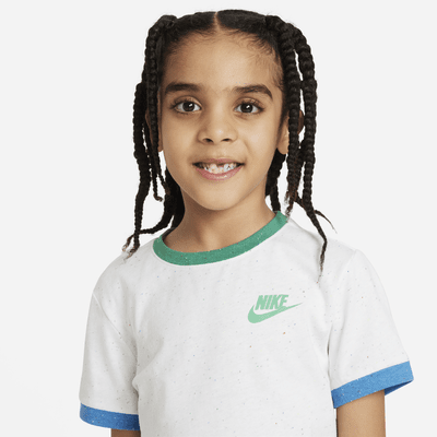 Nike Sportswear Little Kids' Graphic Ringer T-Shirt. Nike.com