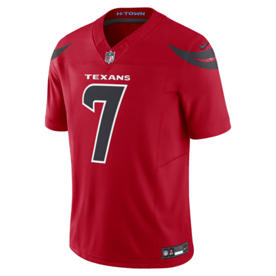 C.J. Jersey de fútbol americano Nike Dri-FIT de la NFL Limited para hombre Stroud Houston Texans