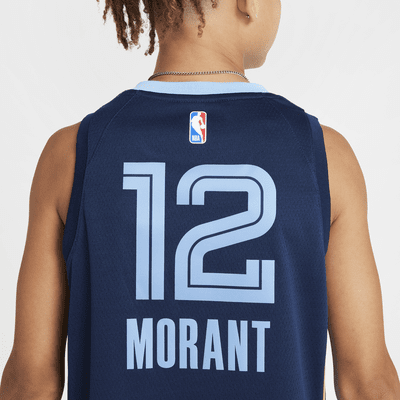 Koszulka dla dużych dzieci Nike NBA Swingman Memphis Grizzlies 2023/24 Icon Edition