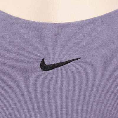 Body sem mangas justo Nike Sportswear Chill Knit para mulher