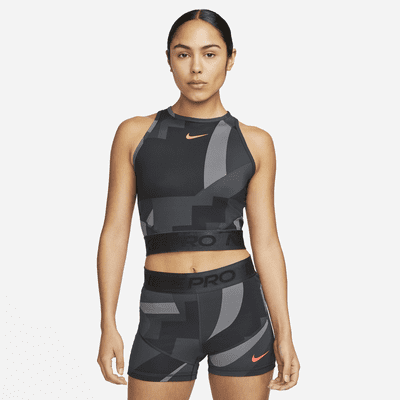 evitar Terminología isla Nike Pro Dri-FIT Women's Cropped Training Tank. Nike.com