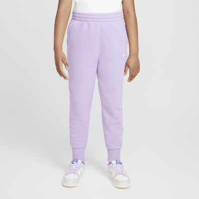 Nike Sportswear Club Fleece Older Kids' (Girls') High-Waisted Fitted Trousers (Extended Size)