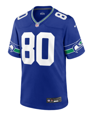 Men's Seatle Seahawks Largent Throwback Baseball Jersey - All