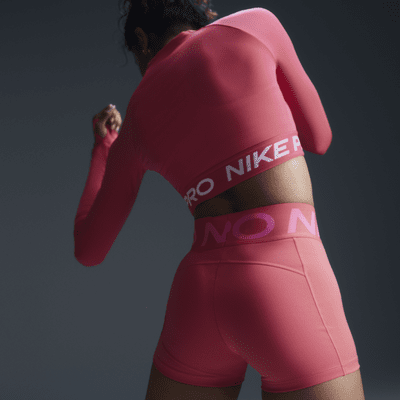 Shorts de ciclismo de tiro alto de 8 cm para mujer Nike Pro Sculpt