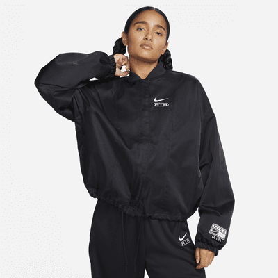 Chamarra bomber de tejido Woven oversized para mujer Nike Air