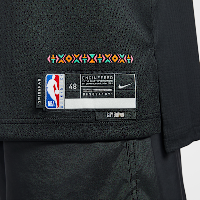 Maglia Victor Wembanyama San Antonio Spurs City Edition Swingman Nike NBA – Uomo