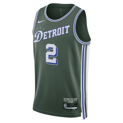 Cade Cunningham Detroit Pistons City Edition Nike Men's Dri-Fit NBA Swingman Jersey in Green, Size: Small | DO9592-366