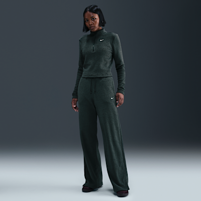 Nike Sportswear Phoenix Plush Women's Slim Long-Sleeve Cozy Fleece 1/2-Zip Top
