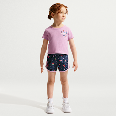 Nike Cherry Toddler 2-Piece Printed Tempo Set