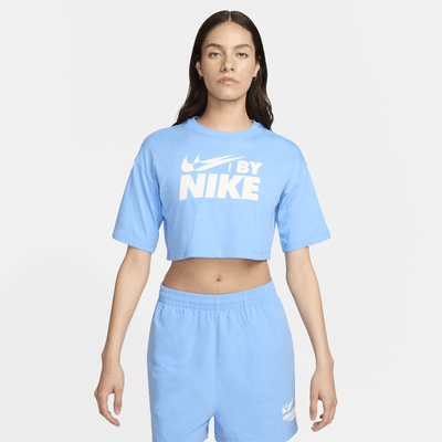 T-shirt recortada Nike Sportswear para mulher