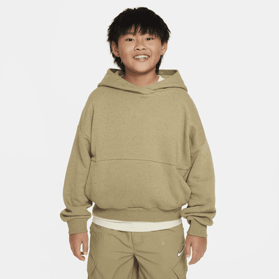 Nike Icon Fleece Big Kids' Oversized Pullover Hoodie. Nike.com