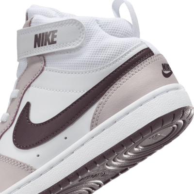 Tenis para niños de preescolar Nike Court Borough Mid 2