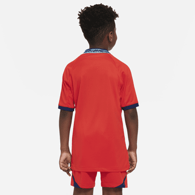 Australia 2022/23 Stadium Away Big Kids' Nike Dri-FIT Soccer Jersey.