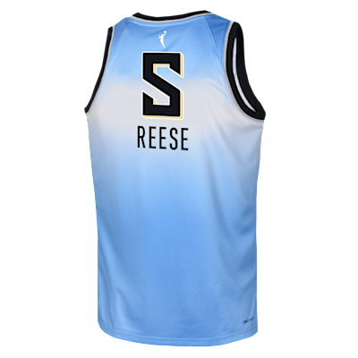 Jersey Nike WNBA Swingman para niñas talla grande Angel Reese Chicago Sky Rebel Edition