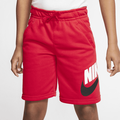 Shorts para niños talla grande Nike Sportswear Club Fleece