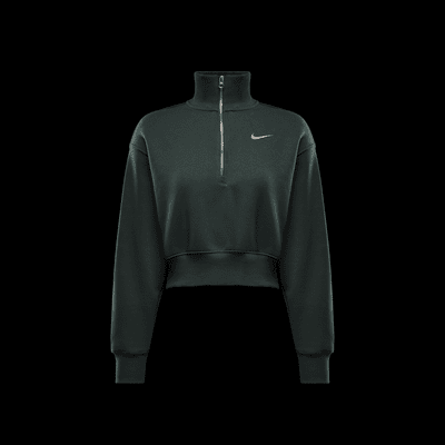 Nike Sportswear Phoenix Fleece Women's Oversized 1/2-Zip Crop Sweatshirt