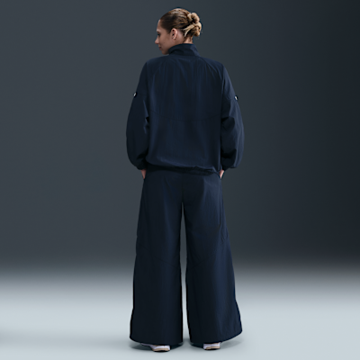 Pants de tejido Woven de pierna ancha para mujer Nike Sportswear