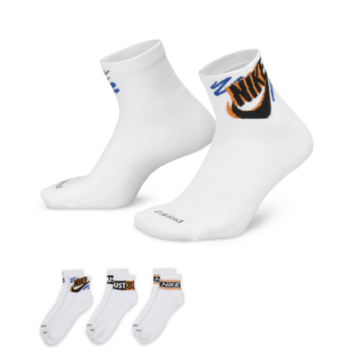 Calze alla caviglia Nike Everyday Plus (3 paia)