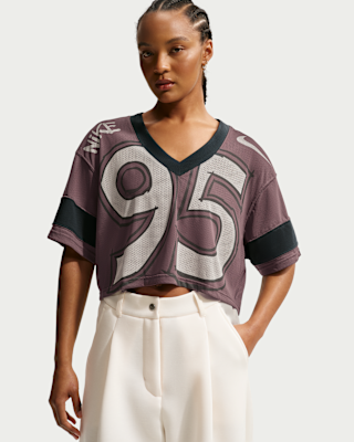 Женские джерси Nike Sportswear Oversized Cropped Jersey