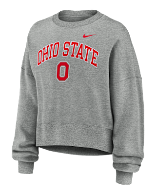 Женские  Ohio State Phoenix Arch Nike College Pullover Crew