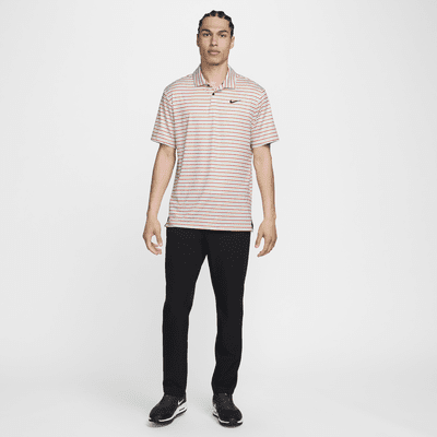 Polo de golf a rayas Dri-FIT para hombre Nike Tour