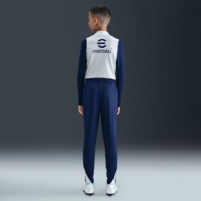 Fotbollsbyxor Inter Milan Strike Nike Dri-FIT i stickat material för ungdom