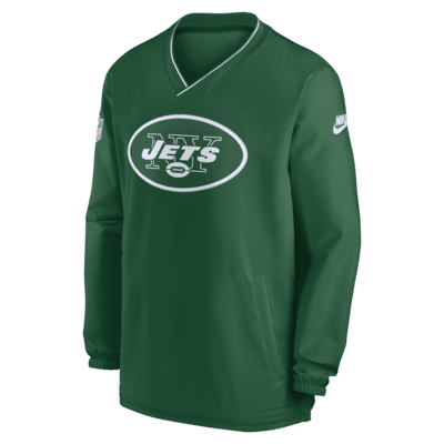 New York Jets Logo Men's Nike NFL Long-Sleeve Windshirt