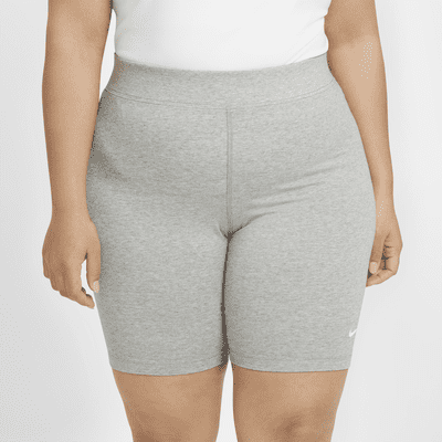 Nike Sportswear Essential Women's Mid-Rise Bike Shorts (Plus Size)