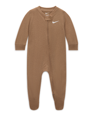 Детские  Nike Baby (0-9M) Viscose Waffle Knit Footed Coverall