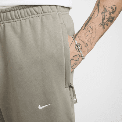 Nike Solo Swoosh Men's Open-Hem Fleece Pants