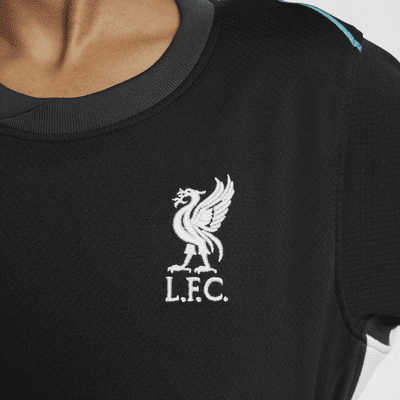 Liverpool FC 2024/25 Stadium Away Nike Football Replica-sæt i tre dele til mindre børn