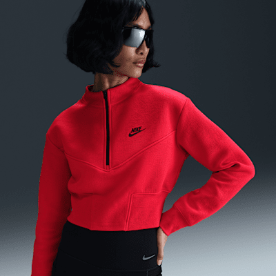 Nike Sportswear Tech Fleece Women's Cropped 1/2-Zip Top